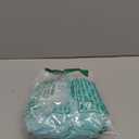 Aimiray Women's Sexy Mesh Tops Short Sleeve Round Neck Lace 3D Printed Floral Sheer Blouse See Through Layering Shirt Tops (Teal)