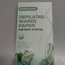 72PCS Wax Strips for Hair Removal - Facial Hair Removal for Women - Waxing Kit for Women, Face, Body, Arms, Legs, Chest, Back