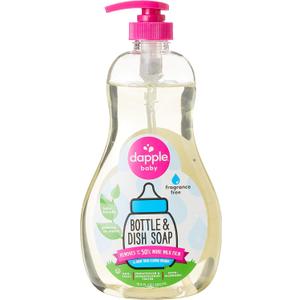 Dapple Baby Bottle & Dish Liquid 16.9 Oz (Pack of 2)