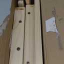 Whitmor 3 Tier Slat Wood Cart