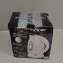 OVENTE Electric Kettle, 1.7L Fast Boiling Water Heater for Coffee or Tea, BPA Free with Water Level Gauge, Auto Shut-Off, Boil-Dry Protection, Indicator Light and Removable Filter, White KP72W