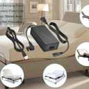 Adjustable Bed Base Power Supply AdapterElectric Bed Power Supply Replacement Power Cord Kit Compatible for Ergo, Extend, Sealy Ease and Serta New Generation Electric Bed
