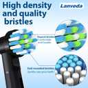 Replacement Heads Compatible with Oral B Replacement Heads, Toothbrush Heads Compatible with Oral B Pro 500 1000, Smart 2000, Genius X Electric Toothbrush Handles