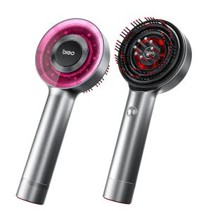 Breo Scalp3 Scalp Massaging Brush, Shiatsu Hair & Scalp Massager with IPX7 Waterproof, Cordless & Portable, Electric for Head, Home Relaxation (Purple)