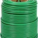 Shintop Plant Ties, 164ft Soft Green Garden Wire Flexible Tomato Ties for Outdoor Climbing Plants, Flowers, Vines Plant Support (3.5mm)