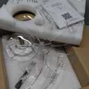 LEDIARY 20 Inch Low Profile Ceiling Fans with Lights and Remote, Dimmable Modern Fan Light(3000K-6000K), 6 Speed, Reversible, APP & Remote Control, Flush Mount Ceiling Fan for Bedroom, White