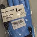 Monster & Master Safety Work Gloves Microfoam Nitrile, Touchscreen with Grip, Ideal for Warehouse, Home, Gardening, Fishing (Large)