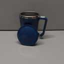 Self Stirring Coffee Mug, 18 oz Automatic Magnetic Electric Mixing Cup Stainless Steel Travel Cup for Coffee, Chocolate, Milk, Tea, Office, Home, Kitchen (Blue)