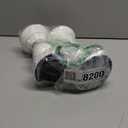 Candle Holder for Pillar Candle Set of 2, Farmhouse Wood Candle Holder, Rustic Wooden Candle Stand, Vintage Wooden Candlestick Holders Decorative for Living Room, Table Centerpiece, Antique White