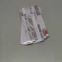 Heikki Peel-and-Stick Self-Adhesive Wall Tiles, 4.79.7-inch Kitchen & Bathroom Splashback Tiles, Marble Pattern Design (48-Piece Set) (Gray-White)