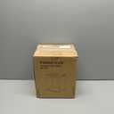 Betta Fish Tank, 2 Gallon Glass Aquarium Starter Kit, Small Fish Tank with Filter and Light.(Black)