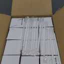 12 Pack 16 oz Sublimation Tumblers Blanks Glass Cups with Cup lid and straw,Stainless Steel double wall insulated Cups Blank, for Craft DIY