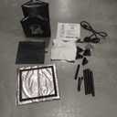 Heated Cat House for Indoor Cats in Winter, Waterproof, Fully Insulated Shelter for Stray and Feral Cats, Great for Cat Houses for Outdoor Cat and Cat Beds for Indoor Cats (BlackHeat, Small)