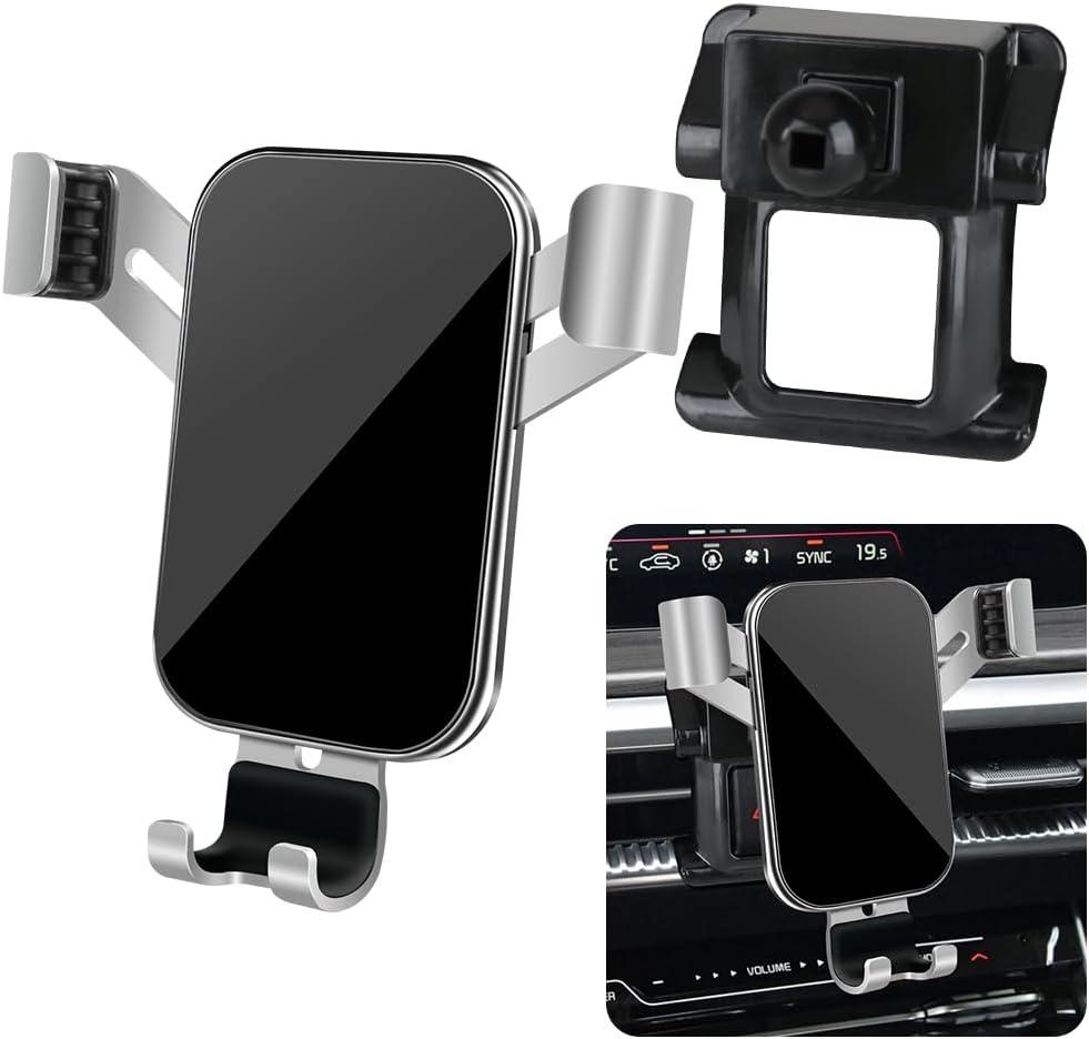 Car Phone Holder for Kia K5 2021 2022 2023 2024 LXS GT-Line EX GT LX Auto Interior Accessories Best Cell Phones Mount Cellphone Mobile Cradle Charging Navigation Bracket Air Vent Screen Stand