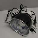 Reptile Heat Lamp Fixture with Dimming Thermostat - 5.5'' Light Dome with PID Thermostat, for Ceramic Heat Emitter & Basking Light Bulb, for Bearded Dragon, Snake, Tortoise, Lizard Tank Accessories