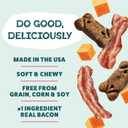 Shameless Pets Soft Dog Treats – Bacon Me Crazy Meaty Tenders, Soft & Chewy Treats for Dogs, Real Bacon 1st Ingredient, Grain Free, Healthy Treats for Small, Medium & Large Dogs, 8oz (EXP 08/19/27)