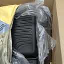 Powerty Floor Mats Cargo Liner for Jeep Wrangler JL Gas 2018-2026 Unlimited 4-Door with Subwoofer (Non JK or 4XE) All Weather 3D TPE Anti-Slip Car Protection, 1st & 2nd Row Set Accessories