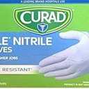 Curad Nitrile Powder-Free Exam Gloves 200 Medium 
