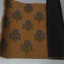 BBSET Artificial Coir Floral Welcome Door Mat Cute Blue Flower Outdoor Mat for Frontdoor Entrance 30"x 17" (Blue Floral) (1'5" x 2'6" (Rectangular))