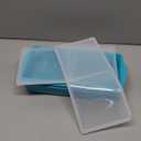 Silicone Freezer Tray With Lid-Soup Freezer Container Molds-2-Cup Extra Large Ice Cube Tray-Makes 4 Perfect 500Ml Portions Cubes, For Freezing Soup, Stews, Sauces, Oven&Dishwasher-Safe (2-Pack)