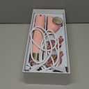 Discala Dog Dryer, Dog Grooming Blow Dryer Kit with Slicker Brush for Pet, High Velocity Blow Dryer for Dogs with Adjustable Speed and Temperature for Pet Grooming Supplies and Home Use, Pink