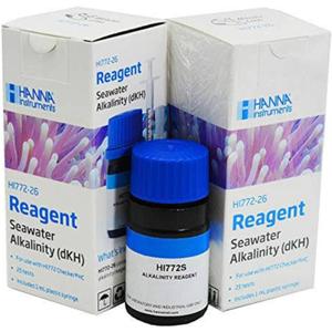 Hanna HI772-26 REAGENTS - 2 Pack - for HI772 Checker Saltwater Aquarium Alkalinity Colorimeter Checker Tester - 50 Test Pack