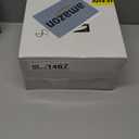 I00000 102 Pieces Gold Plastic Plates, Disposable Party Plates White Gold Rim, 51 Disposable Gold Dinner Plates 10.25 Inch and 51 Disposable Dessert Appetizer Elegant Fancy Wedding Plates 7.5 Inch