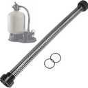 155710 Pool Pump to Filter Hose Assembly for Pentair to Sand Dollar Filter, compatible with Sta-Rite Crystal-Flo Sand Filter Hose - (30" Length)