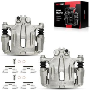 Torchbeam Rear Brake Calipers Set for Ford Edge 2007-2010, Mazda CX-7 2007-2012, Lincoln MKX 2007-2010, Rear Left and Rear Right Calipers with Bracket Replace # 18B5042+18B5043