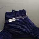 Nestl Reading Pillow with Shredded Memory Foam, Luxe Cut Plush Back Pillow for Sitting Up in Bed, Back and Arms Adjustable Support for Adult & Teens, Backrest Pillows with Washable Cover Navy Blue