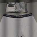 wirarpa Men's Boxer Briefs Cotton Stretch Underwear Open Fly Tagless Underpants Regular Leg 4 Pack, M