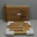 Utopia Kitchen Silverware Organizer, Bamboo Utensil Drawer Organizer for Cutlery, Utensils & Flatware (6 Compartment, Natural) Pack of 1