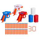 Nerf N Series Backyard Triple Pack, Includes 3 Flex Blasters, 3 Targets, 30 N1 Darts, Ages 8+ 