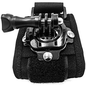 MiPremium Wrist Strap Mount for GoPro Session Black Silver Hero 8 7 6 5 4 3 3+ 2 XIAOYI 4K SJCAM Xiaomi Yi EKEN Akaso Adjustable Cycling Arm Band Holder for Action Camera & Outdoor Sports Accessories