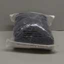 LA MEACK Couch Cushion Covers for Sectional Sofa L Shape Washable Separate Seat Chaise Couch Cover Stretch Sofa Slipcovers with 2 Pcs Pillowcases(2 Seater + 1 Chaise, Dark Grey)