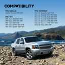 20999338 Windshield Washer Fluid Level Sensor Compatiable with Cadillac Escalade&Tahoe 2006-2014, Chevrolet Suburban, GMC Sierra/Yukon, OEM Replace#15213911,5S8018,FLS121,GM1288171,22845369,1814782