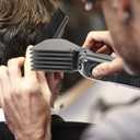AFANSO Mega Hair Clipper Guards, 8pcs Gray, Fits Most Wahl Full Size Hair Clippers (3 Inch 8pcs)