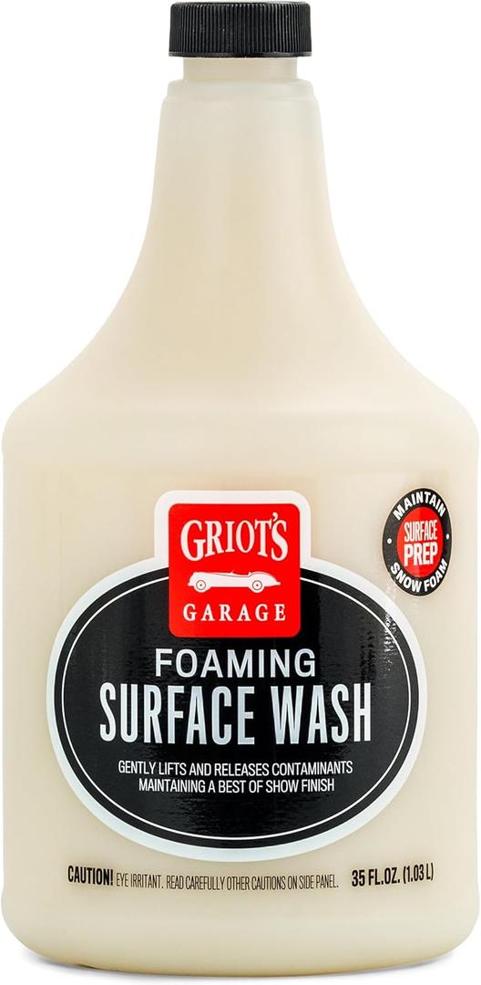 Griot's Garage BOSS Foaming Surface Wash for Car Cleaning and Detailing, Compatible with the BOSS Foam Cannon Auto-Mix System (35 Fl Oz (Pack of 1))