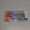 Vanstek 26 Colors Erasable Gel Pens, Retractable Erasable Pens Clicker, Fine Point(0.7), Make Mistakes Disappear, Premium Comfort Grip for Drawing Writing Planner and School Supplies