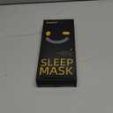 MABAO 2 Packs Sleep Mask for Side Sleeper, Eye Mask for Sleeping Women Men, 3D Contoured Cup No Eye Pressure 100% Light Blocking Sleeping Mask with Adjustable Strap Night Blindfold Flight, Nap, Black