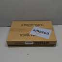 TOPIA HANGER Wooden Pants Hangers,Slim Natural Wood Skirt Hangers with Anti-Rust Hook and Adjustable Metal Clips, Perfect for Skirts, Pants, Slacks-10 Pack-CT17N