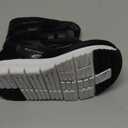 HOBIBEAR Toddler Girls Snow Boots Slip on Waterproof Warm Winter Shoes Outdoor(Black, Size 5 Toddler)