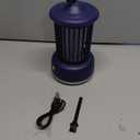 Bug Zappers, Portable USB Rechargeable with 360 Smart Zapping, Camping Lamp, Quiet Operation, Safe for Baby and Pregnant, Ideal for Garden, Home, Campsite