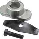 GardenPal 22mm Hole Blade Adapter for TB110 TB130 Compatible with MTD-2007-2009 Yard Machine, Troy-bilt-2007-2009-2010-2011 Lawnmower, Ryobi Yardman Replaces OEM 736-0524B 748-0376C 710-1044