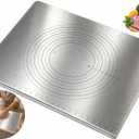 304 Stainless Steel Cutting Board with Lip for Kitchen 19.7 x 15.7in
