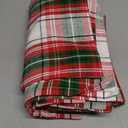 Urban Villa Cloth Napkins Set of 12 20x20 Inches 100% Cotton Napkins Cloth Washable Durable Reusable Absorbent Table Dinner Napkins Cloth for Christmas Hotel Lunch Restaurant Parties - Christ Checks