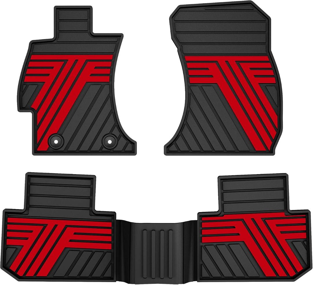 TTX LIGHTING Rubber Floor Mats for Subaru Forester 2014-2018