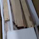 Sweetcrispy Solid Wood Bed Frame, Full Size Bed Base with Wood Slat Support, Sturdy, Stylish & Noise-Free Design, No Box Spring Needed, Easy Assembly, 12 in Natural Pine (Brown)