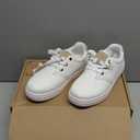 Josmo Kids Casual Sneaker Laceup Shoe - Boys and Girls Shoes Lowtop Casual Fashion Sneakers - White (Size 3 Big Kid)