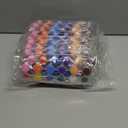 20 Pack Mini Acrylic Paint Set,12 Colors Acrylic Paints Strips for Kids&Adults Craft Paint,280 PCS Kids Painting Kit Container Strips Storage, Perfect for Home Birthday Classroom Party Favors